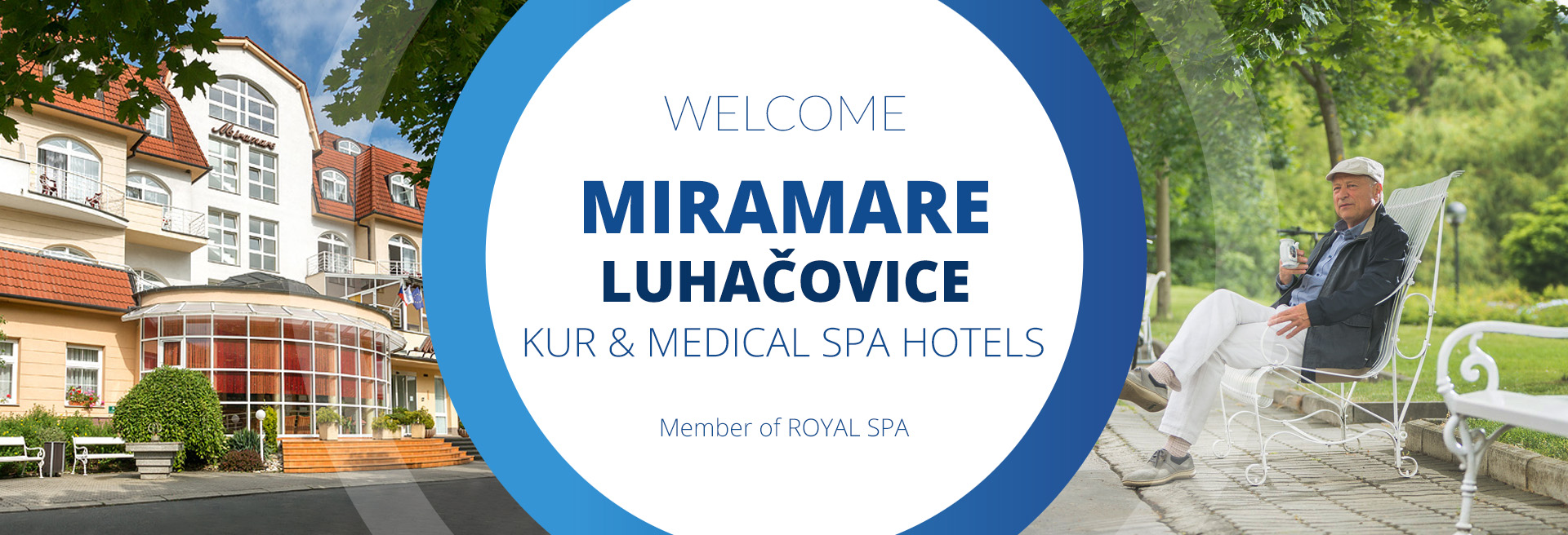 Offer of accommodation in Luhačovice Spa MIRAMARE